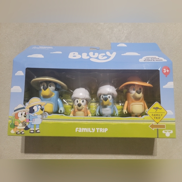 Bluey & Bingo Family Trip!!  NWT!!! - Picture 1 of 2
